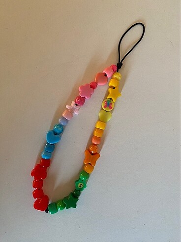 Handmade rainbow phonecharm