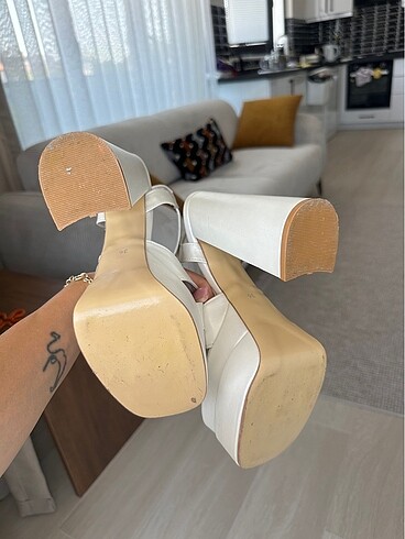 36 Beden 16 cm gelin ayakkabısı