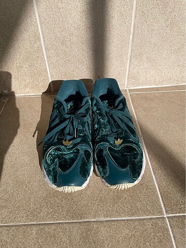 42.5 Beden yeşil Renk Adidas orjinal