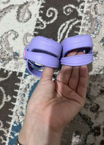 Kız Çocuk Mor Minnie Mouse Terlik - Görsel 4