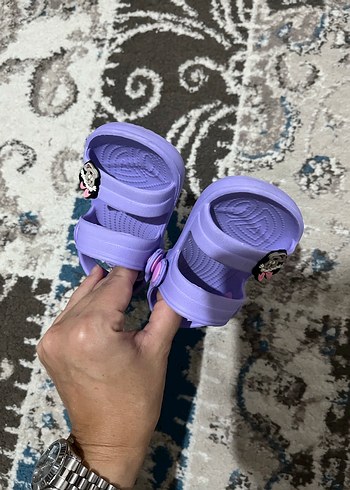 Kız Çocuk Mor Minnie Mouse Terlik - Görsel 5