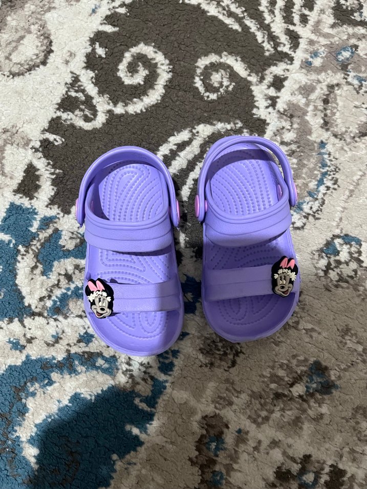 Kız Çocuk Mor Minnie Mouse Terlik - Görsel 2