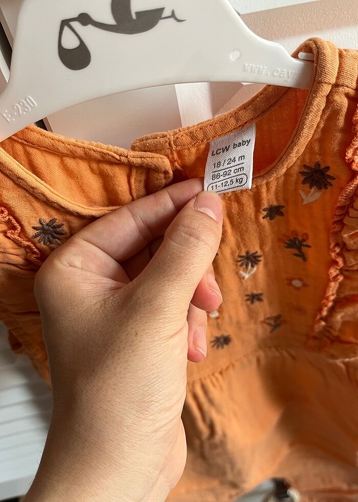 Kız bebek tulum - Görsel 4