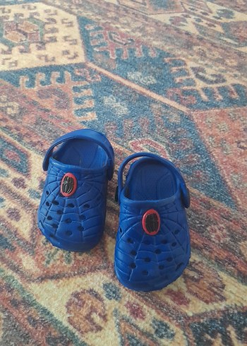 Akınal Bella Mavi Erkek Çocuk Kaydırmaz Terlik Velcro