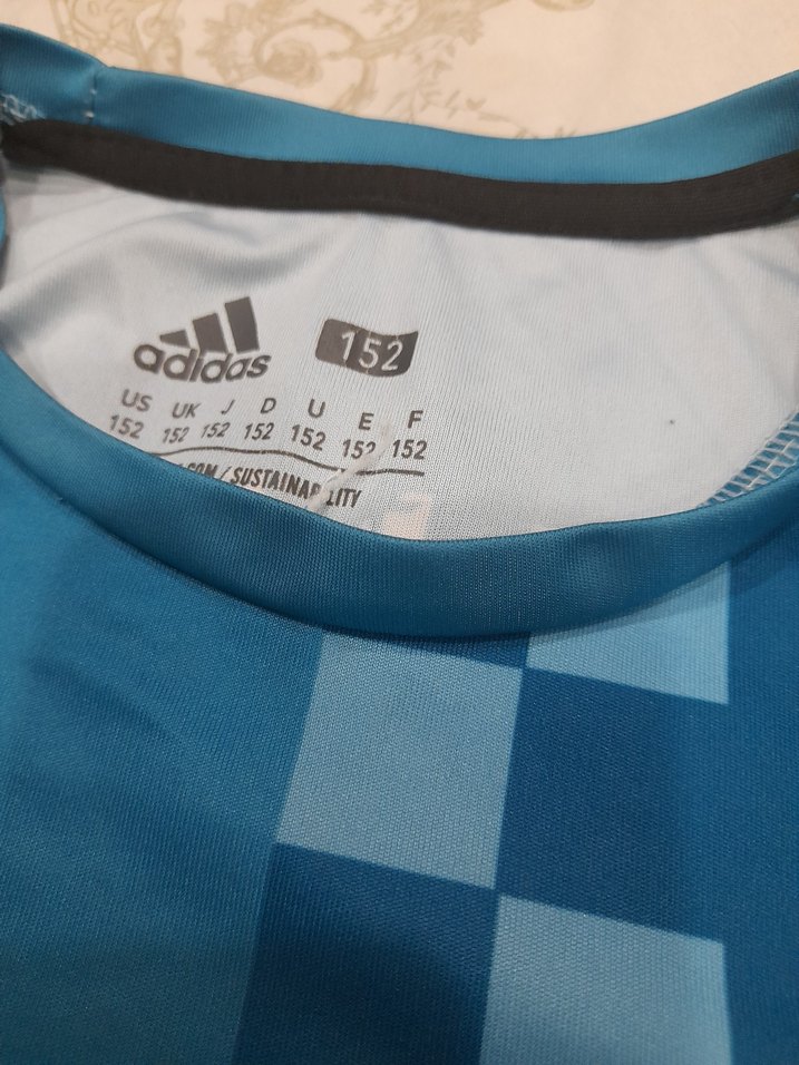 Mavi Kısa Kollu Erkek Forma Takımı - Görsel 3