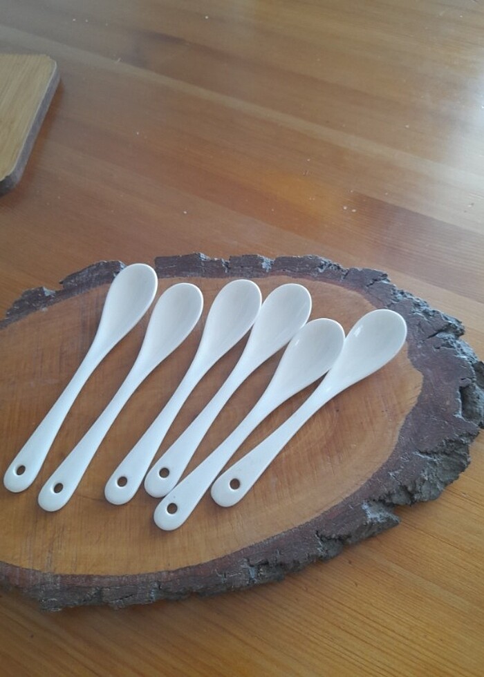 Porselen kaşık. - Görsel 2