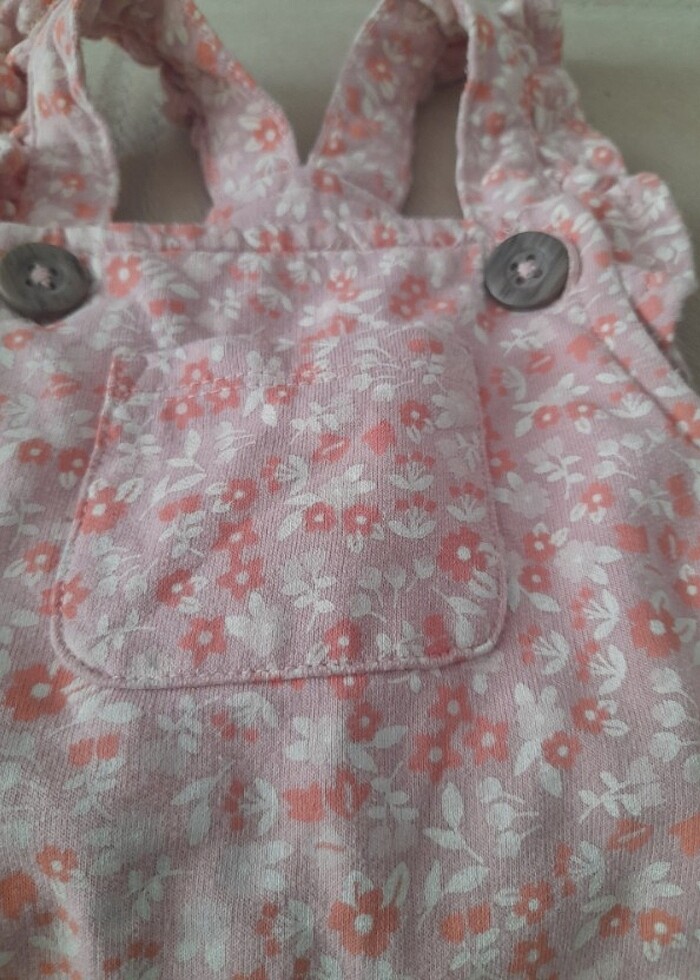 Çiçekli tulum - Görsel 2