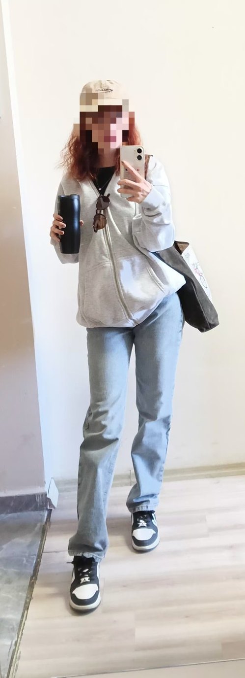 vintage straight jean - Görsel 3