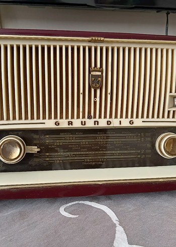 antika retro radyo - Görsel 2