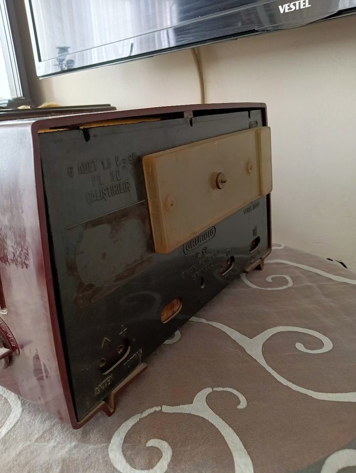 antika retro radyo - Görsel 4