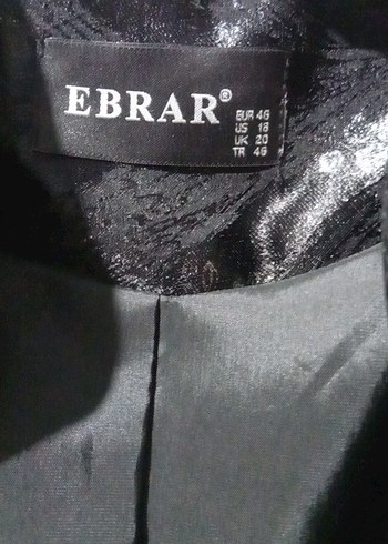 Kadın Siyah  Yılan Desenli  Ceket - Görsel 4