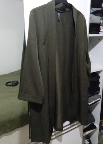 haki yeşil Midi Ofis Kadın - Görsel 4