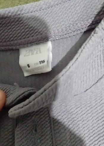 Gri Bebek Erkek Kısa Kollu Takım - Görsel 4