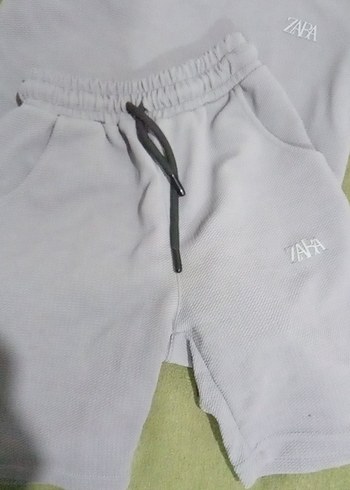 Gri Bebek Erkek Kısa Kollu Takım - Görsel 2