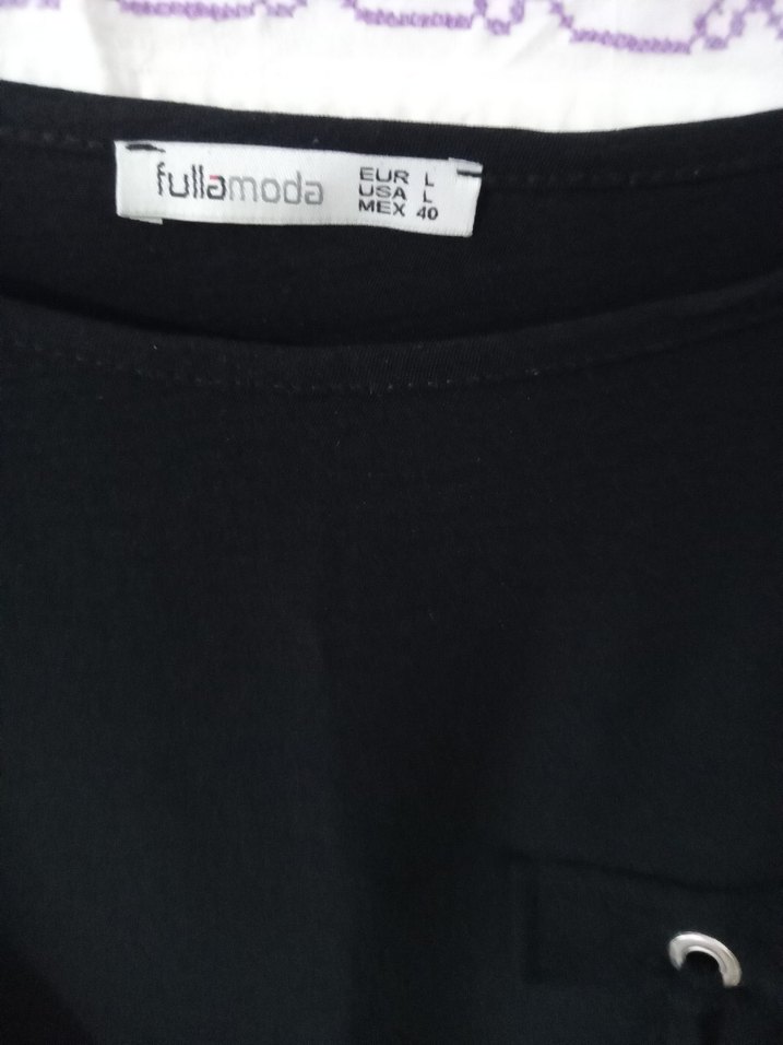 Zincir Detaylı Siyah Kadın Tunik - Görsel 2