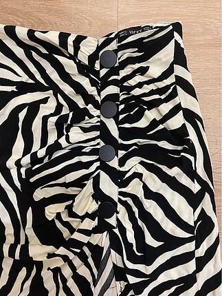Diğer Etek zebra desen