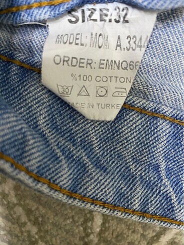32 Beden Mom Jean
