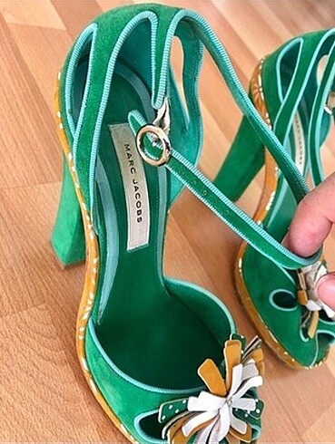 38 Beden yeşil Renk Marc Jacobs Topuklu Ayakkabı