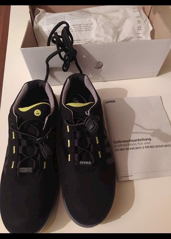 Uvex Siyah Erkek Spor Outdoor Ayakkabı - Görsel 4