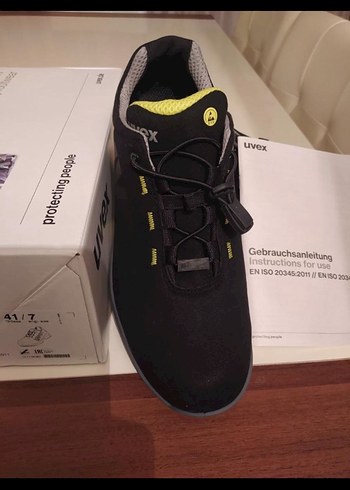 Uvex Siyah Erkek Spor Outdoor Ayakkabı - Görsel 2