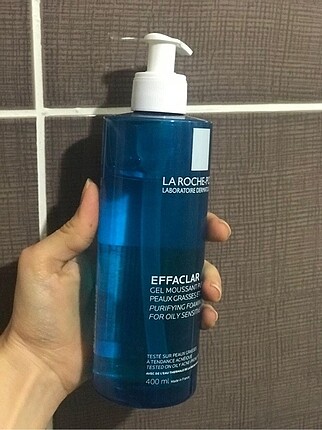 La Roche posay Yüz temizleme jeli ve tonik