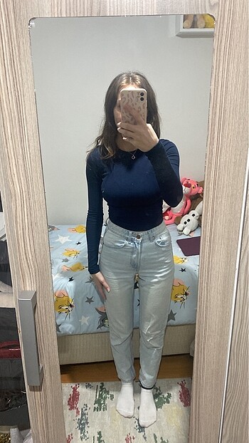 BERSHKA mom jean