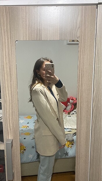 s Beden ten rengi Renk Trendyolmilla etiketli blazer