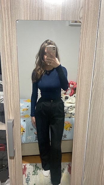 Trendyolmilla siyah kumaş pantolon