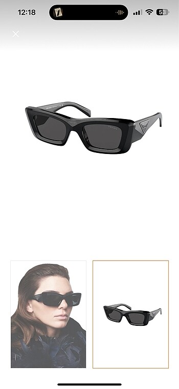 Prada gözlük
