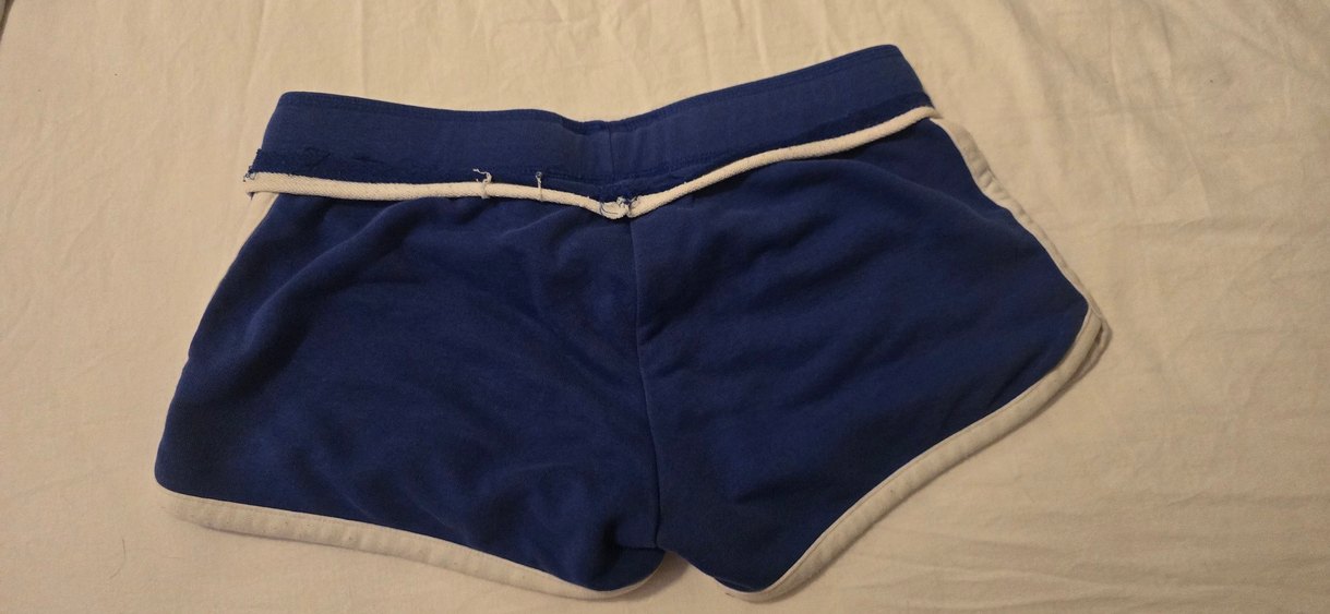 Abercrombie Baskılı Mini Pamuk Şort L Beden - Görsel 2