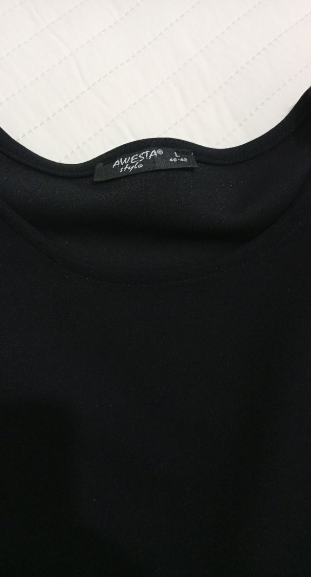 Siyah Kırmızı Yan Şeritli Hamile Midi Etek - Görsel 5