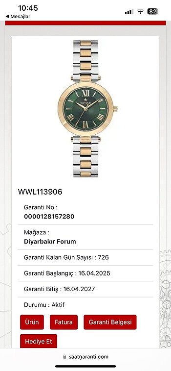 Wesse saat
