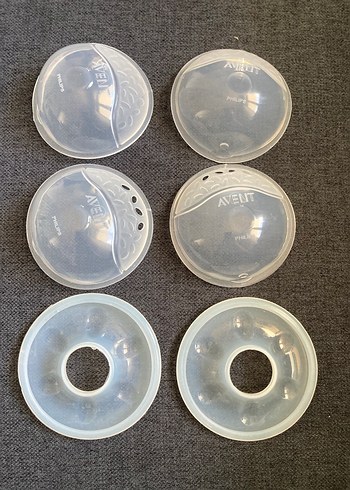Philips Avent Göğüs Kalkanı 6'lı Beyaz
