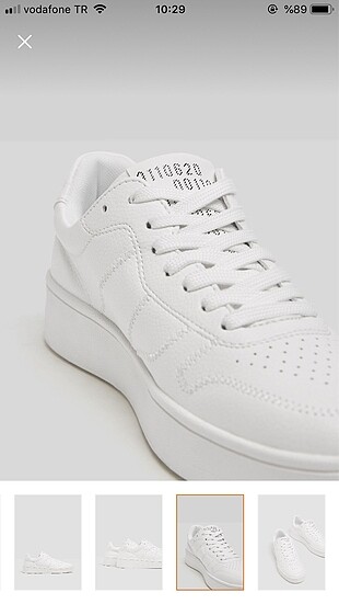 38 Beden beyaz Renk Sneaker
