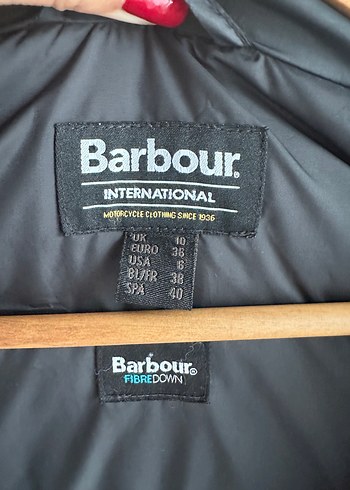 Barbour Siyah Fermuarlı Kadın Midi Mont