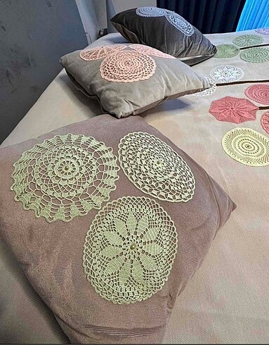  Beden El yapımı yatak örtüsü