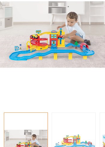 Renkli Eğitici Çocuk otopark Oyuncağı