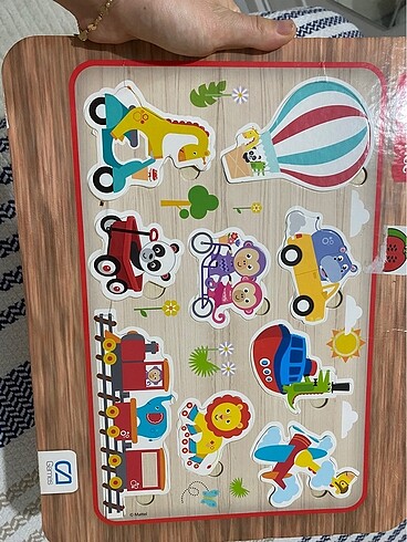  Beden Fisher price yapboz puzzle bul tak