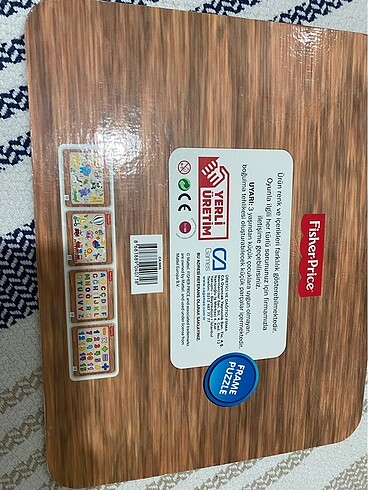  Beden Renk Fisher price yapboz puzzle bul tak