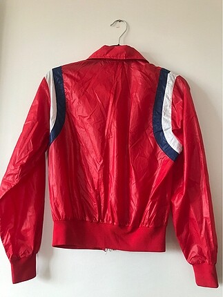 s Beden kırmızı Renk Vintage Ceket Rüzgarlık