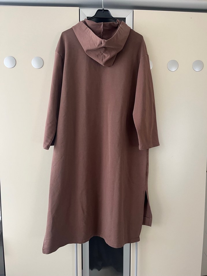 Kapüşonlu sweat tunik - Görsel 5