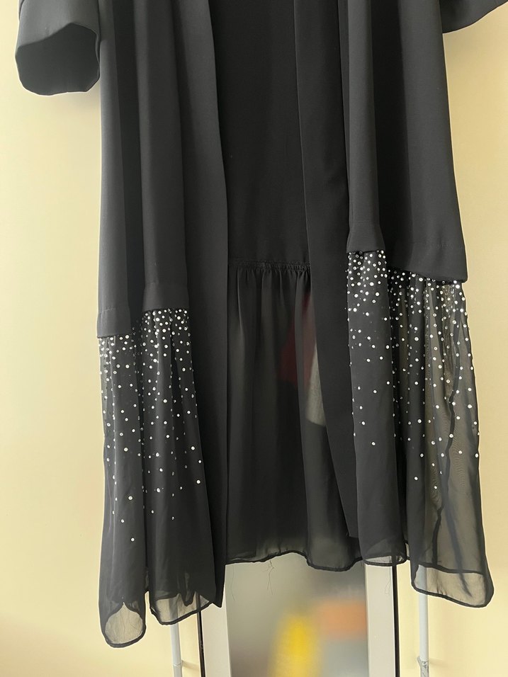 Siyah Abaya - Görsel 2