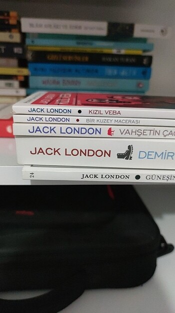 5 adet Jack London kitabı
