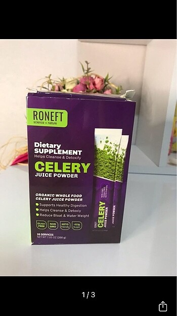 Kereviz tozu detox