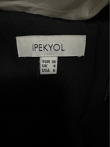 s Beden siyah Renk İpekyol elbise