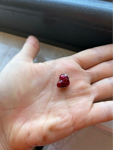 925 ayar damgalı charm Pandora muadili kalp