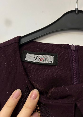 Büyük beden tesettür abiye - Görsel 3