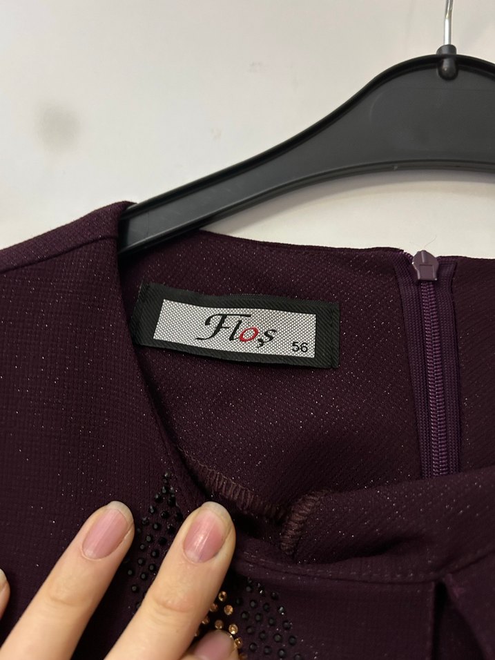 Büyük beden tesettür abiye - Görsel 3