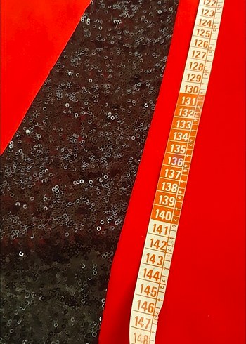 Kırmızı Uzun Kollu Drapeli Abiye Elbise - Görsel 5