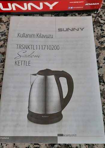 Sunny Paslanmaz Çelik Su Isıtıcısı - Görsel 4